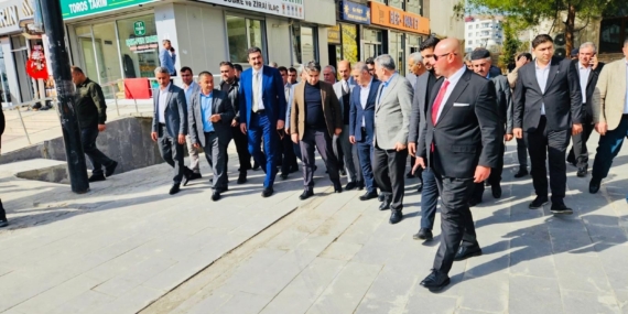 AK Parti Batman İl Başkanı Hüseyin Şansi, Kozluklularla bir araya geldi