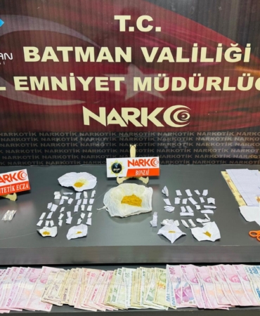 uyuşturucu batman operasyon