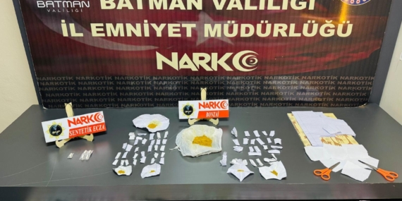 Batman’da uyuşturucu operasyonu