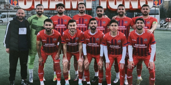 Sason Gençlikspor 1.Amatör lig B Grubu şampiyonu oldu