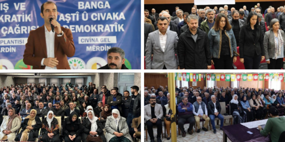 DEM Parti, ‘Barış ve Demokratik Toplum İçin Halk Buluşmalarına’ başladı