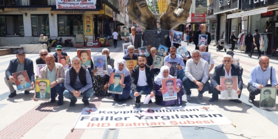 Batman’da 682. Hafta: Kayıplar bulunsun, failler yargılansın