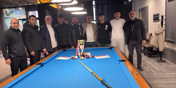 Batman’da okullar arası bilardo şampiyonası sona erdi
