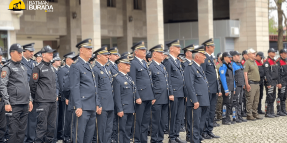 Türk Polis Teşkilatı’nın 180. Yılı Batman’da törenle kutlandı