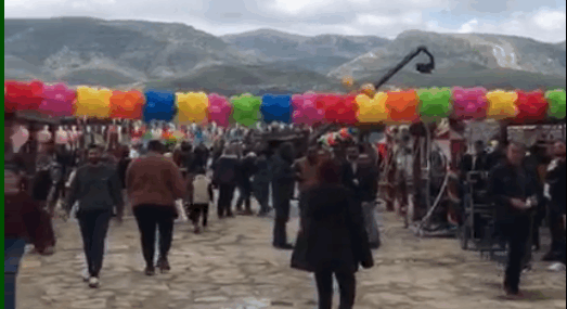 Uzak Şehir dizisi, son bölüm çekimleriyle Hasankeyf’te rekor ilgi gördü