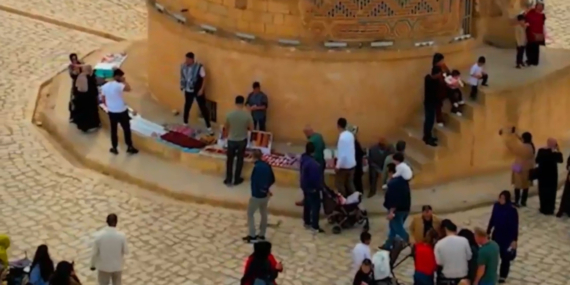 Bayram tatilinde Hasankeyf’e ziyaretçi akını: