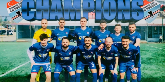 Batman 1. Amatör Lig A Grubu şampiyonu Özel İdare Gençlerbirliğispor oldu