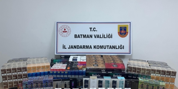 Batman’da kargo üzerinden kaçak sigara sevkiyatı engellendi