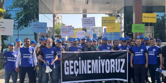 Batman’da Petrol-İş Sendikası TİS sürecindeki tıkanıklığa karşı tepkili