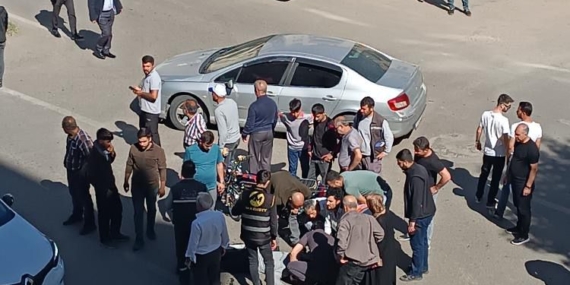 Batman Şafak Mahallesinde aynı kavşakta yine kaza