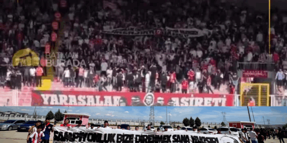 Batman Tribünlerinden Sırrı Süreyya Önder mesajı: “Diren Sırrı Ağabey”