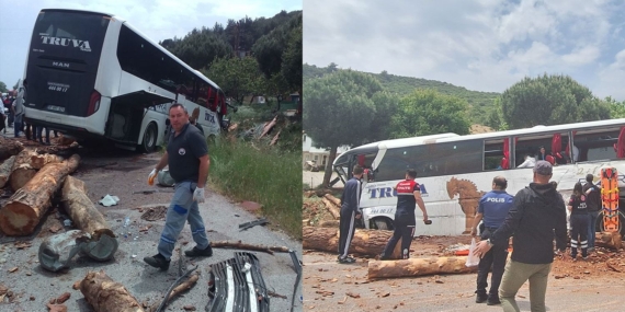 Yolcu otobüsü, kamyonla çarpıştı: En az 8 ölü, çok sayıda yaralı
