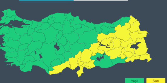 Meteorolojiden Batman’a bir uyarı daha: Sağanak yağış bekleniyor