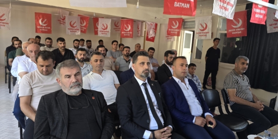 Yeniden Refah Partisi Batman Merkez İlçe’de Şirin Bülbül Dönemi Başladı