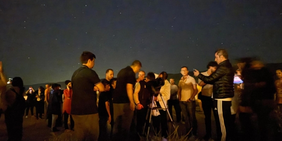 Hasankeyf’te tarihle bilim buluştu: Uzaya açılan gökyüzü gecesi