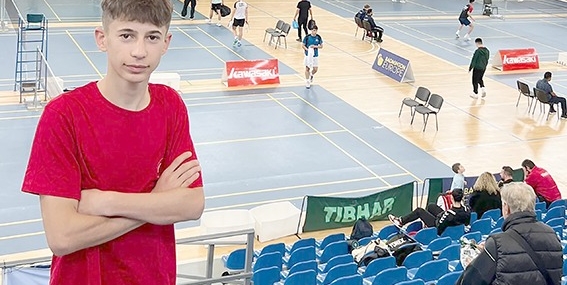 Batmanlı Göktepe, Badminton turnuvasında Türkiye’yi temsil etti