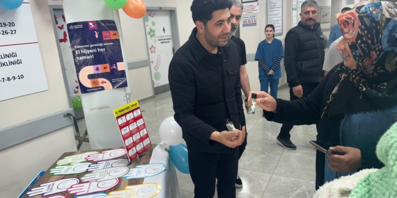 Batman Ağız ve Diş Sağlığı Hastanesi’nden el hijyenine dikkat çeken etkinlik