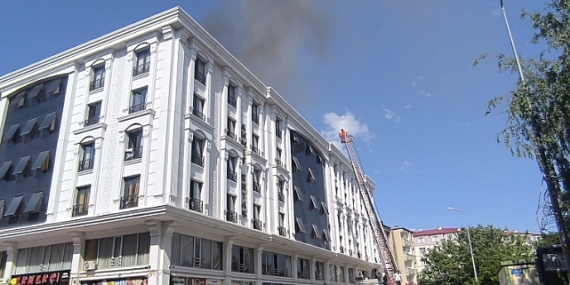 Iğdır’da Kız Öğrenci Yurdunda yangın paniği