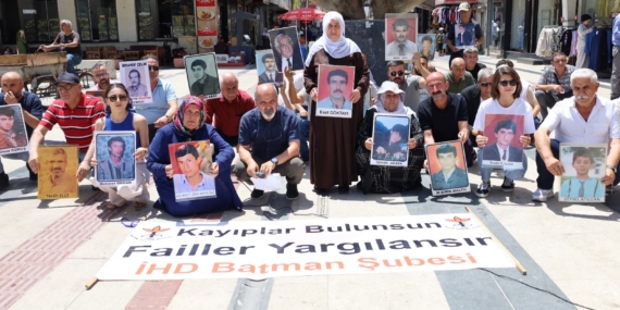 Batman’da 691. Hafta: Kayıplar bulunsun, failler yargılansın!