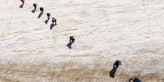 30 dağcıdan Sason Mereto Dağına sezonun ilk tırmanışı