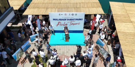 Malabadi Tabiat Parkı açılışı yapıldı Malabadi Tabiat Parkı açılışı yapıldı