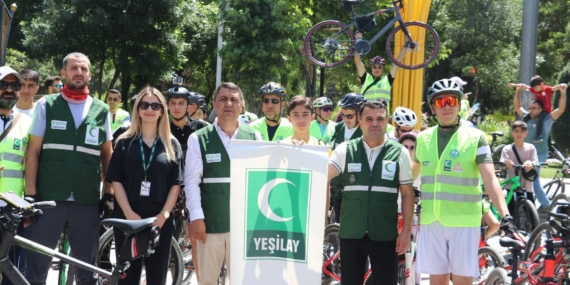 Batman’da Yeşilay Bisiklet Turu Festivali coşkulu geçti