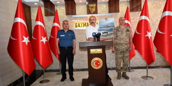 Vali Canalp: “Türkiye’de huzurun kenti Batman’dır”