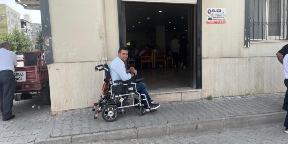 Batman’daki taziye evlerinde engelli rampa eksikliği