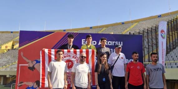 Petrolsporlu atletlerden tarihi başarı