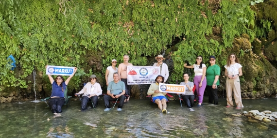 Sıcaktan bunalanlar Sason Zore Kanyonu’na akın ediyor