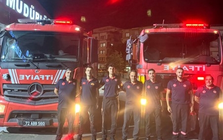 Batman Belediyesi’nden Hatay’daki orman yangınlarına destek ekibi