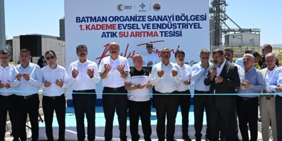 Batman OSB’de çevreci yatırım: Atık su arıtma tesisi hizmete açıldı