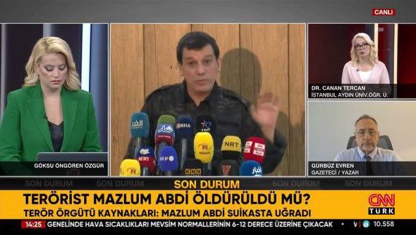 Mazlum Abdi'ye suikast iddiası yalanlandı. Metiner'den sert tepki
