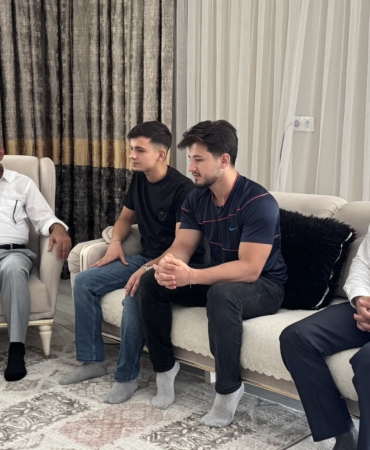 HÜDA PAR'dan acılı anneye ziyaret (2)