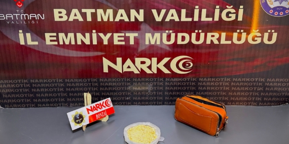 Batman Havalimanı’nda uyuşturucu operasyonu: 1 kişi tutuklandı