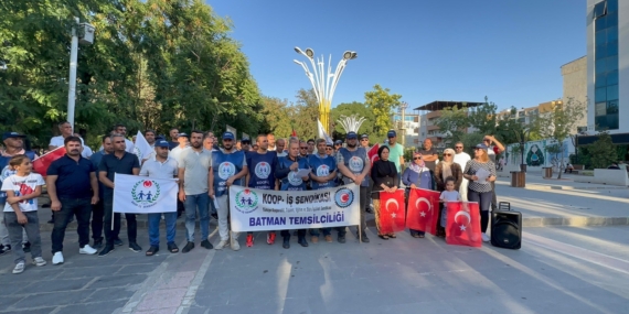 Batman’da kamu işçileri meydana indi: Artık yeter, sabrımız taştı!