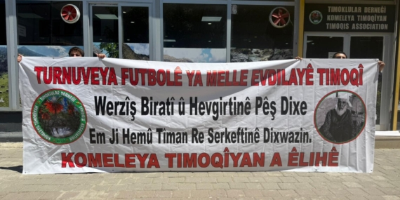 Timokîler Derneği’nden gençlere futbol turnuvası desteği