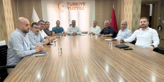 Batman’daki belediye başkanları ortak çözüm için toplandı