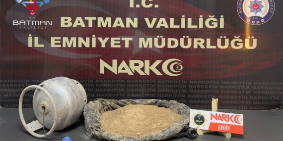 Batman’da uyuşturucu operasyonu: 1 kişi tutuklandı