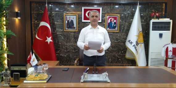 AK Parti Batman İl Başkanı Hüseyin Şansi: Tarihi bir sürece şahitlik ediyoruz