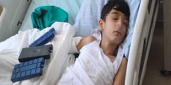 Uzman çavuş, bileğini kırdığı çocuktan şikayetçi oldu