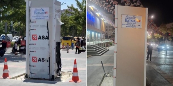 Batman’da “ucube pano” tepkisi: Zeynep Oduncu’dan sert açıklama