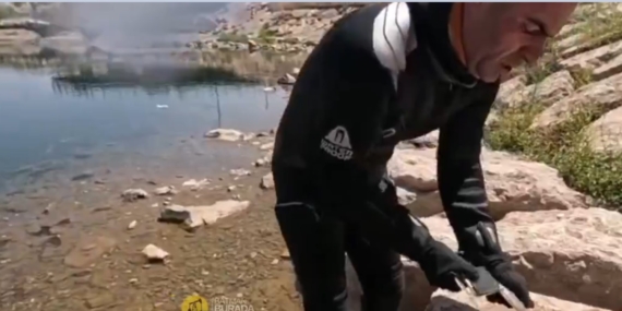 Malabadi Köprüsünde şaşırtan keşif: Onlarca muska!