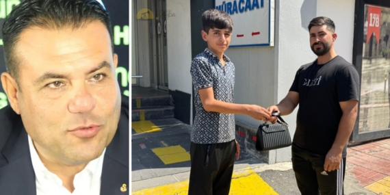 Yardımsever iş adamı Dinçer Azaphan’dan Batmanlı Ömer Çoban’a jest