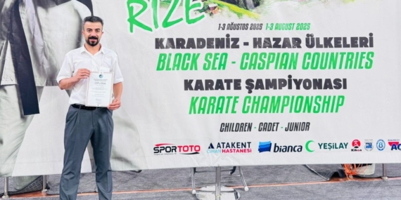 Batman’da ilk uluslararası karate hakemi Hüseyin Yılmaz!
