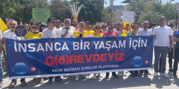 Batman’da kamu emekçileri iş bıraktı: Müzakere değil mücadele
