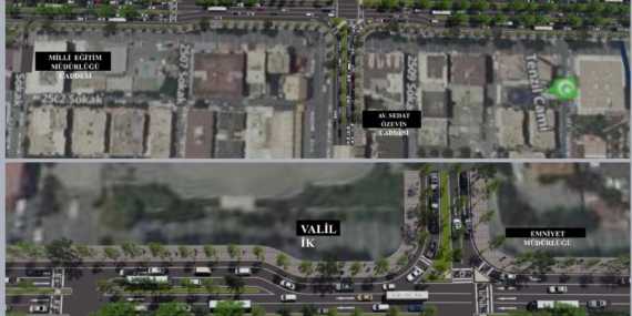 Turgut Özal Bulvarı’ndaki trafik sorunlarına neşter: Kavşaklar yeniden düzenleniyor