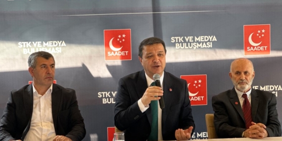 Saadet Partisi Genel Başkanı Mahmut Arıkan Batman’daydı