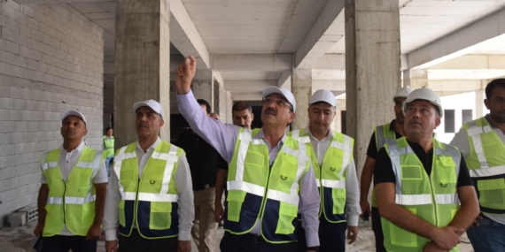 Batman yeni devlet hastanesinin yüzde 70’i tamamlandı