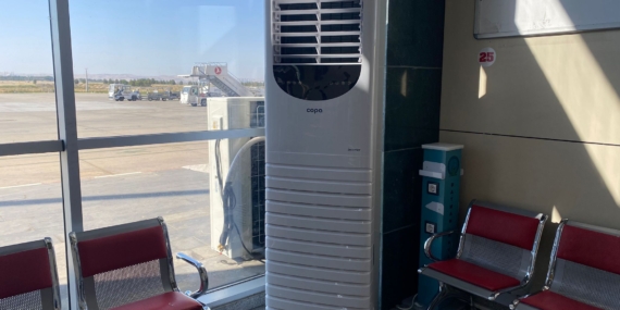 Batman Havalimanı’nın soğutma sistemleri yenileniyor